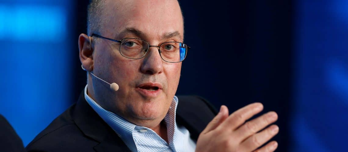 Steven Cohen, Chairman and CEO of Point72 Asset Management, speaks at the Milken Institute Global Conference in Beverly Hills, California, U.S., May 2, 2016. REUTERS/Lucy Nicholson - S1BETBVEDUAA